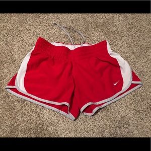 Red Nike Running Shorts